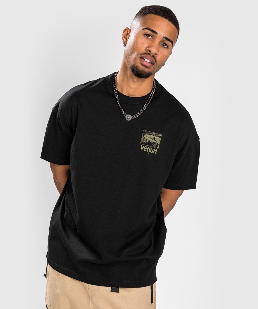 venum fangs tシャツ - オーバーサイズフィット - ブラック