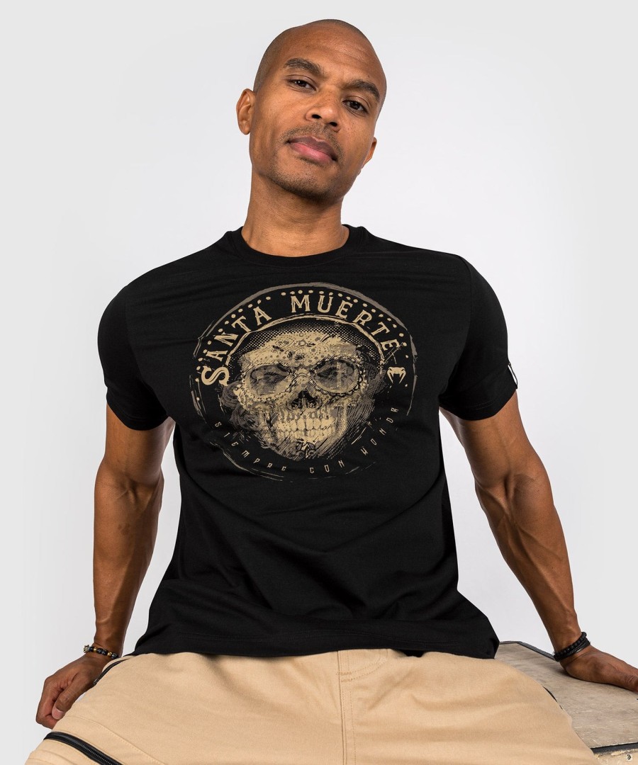 venum santa muerte dark side - tシャツ - ブラックブラウン