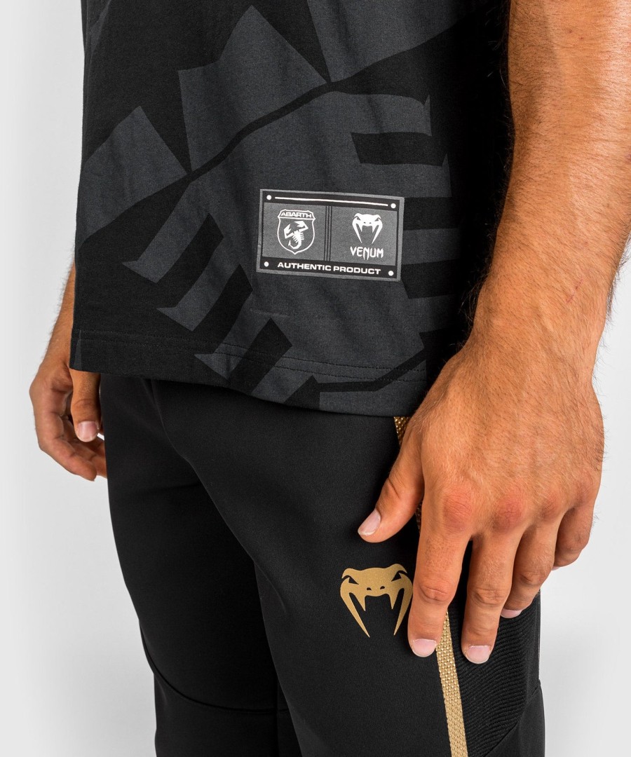 venum abarth 1 tシャツ - ブラックゴールド