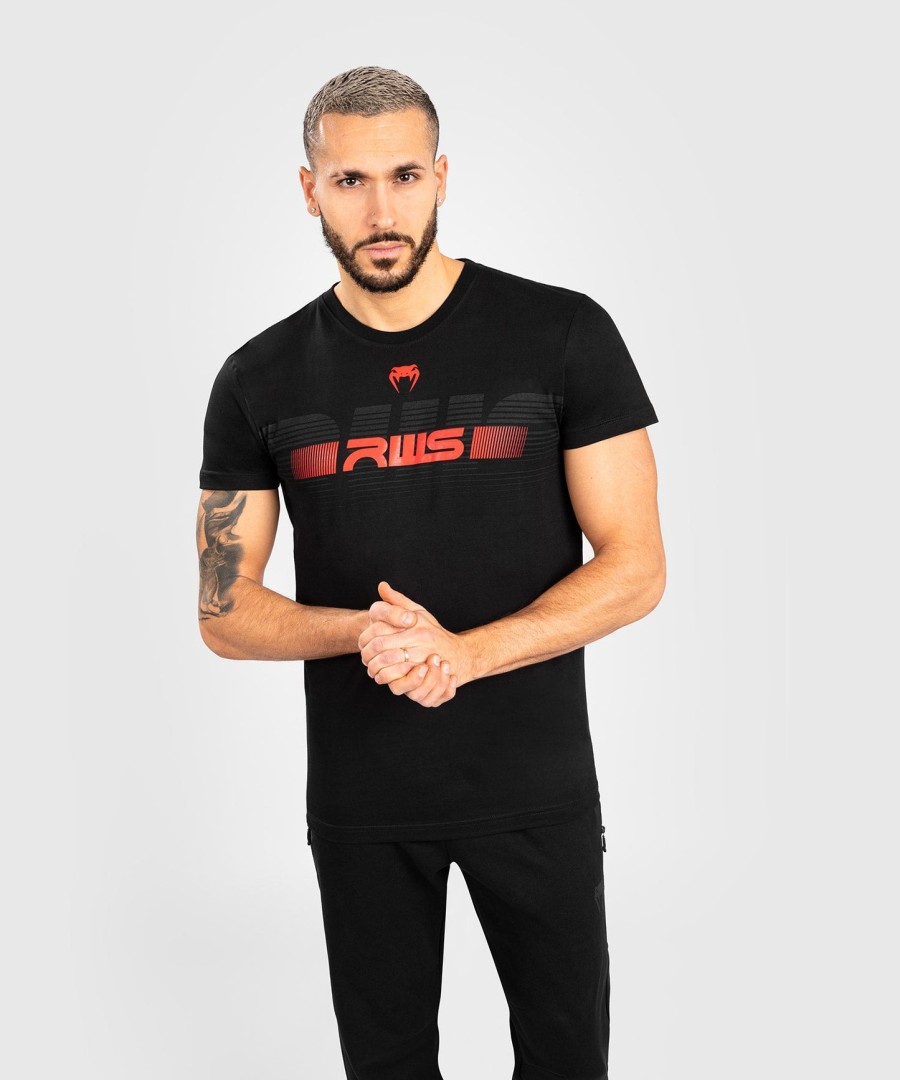 rws x venum tシャツ - ブラック