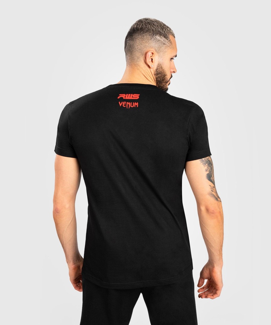 rws x venum tシャツ - ブラック