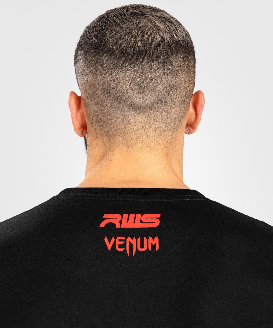 rws x venum tシャツ - ブラック
