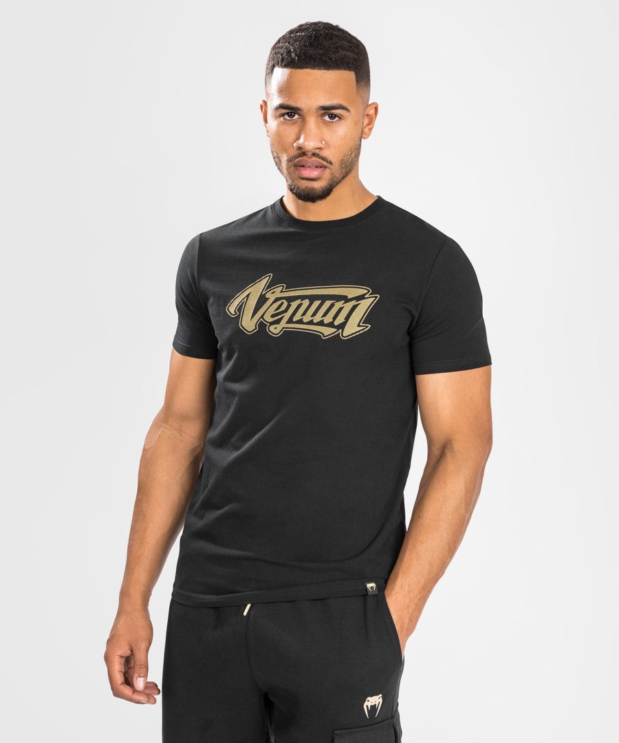venum absolute 2.0 tシャツ - アジャストフィット - ブラックゴールド