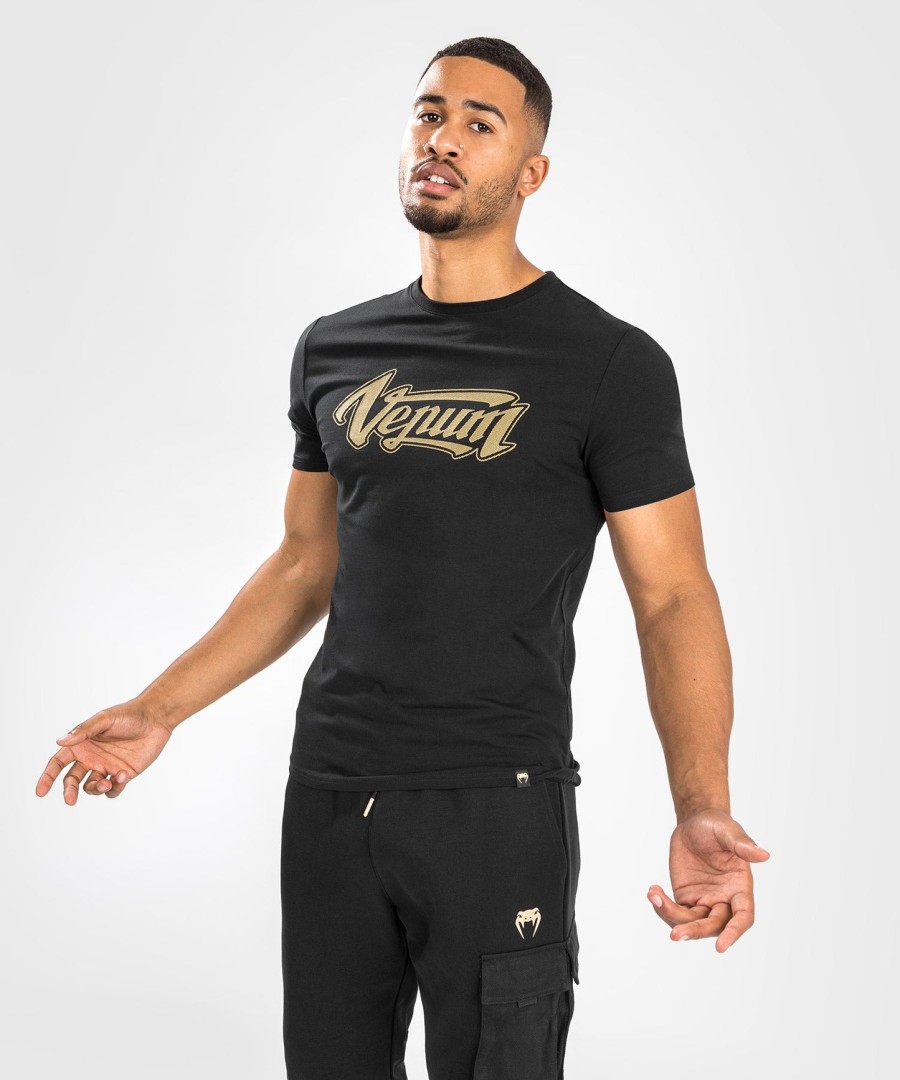 venum absolute 2.0 tシャツ - アジャストフィット - ブラックゴールド