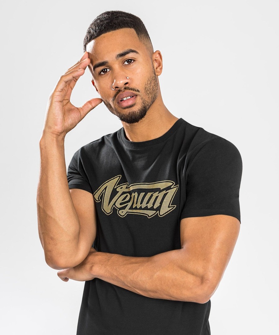 venum absolute 2.0 tシャツ - アジャストフィット - ブラックゴールド
