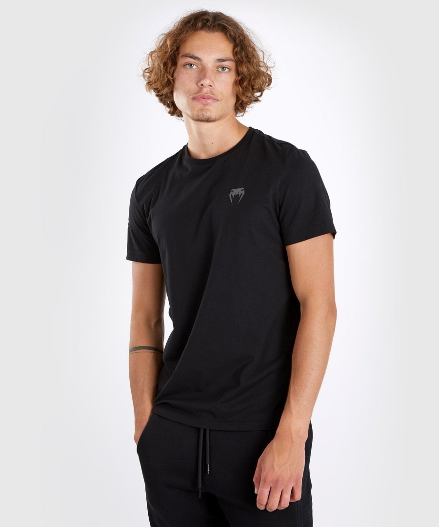 venum s47 tシャツ - ブラックオレンジ
