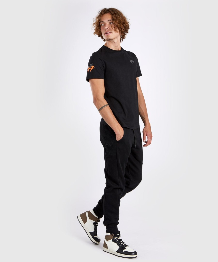 venum s47 tシャツ - ブラックオレンジ