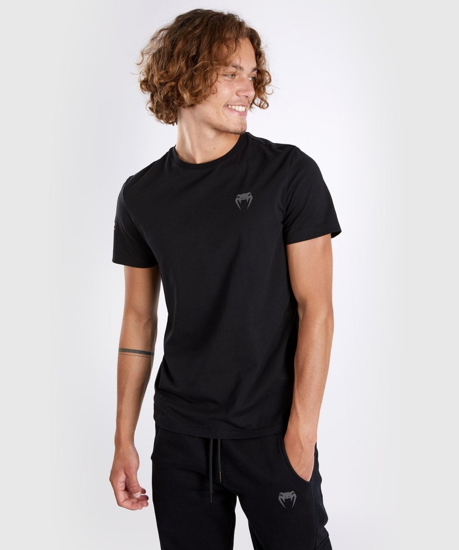 venum s47 tシャツ - ブラックオレンジ