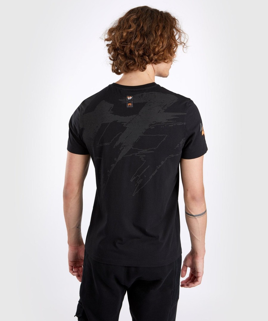 venum s47 tシャツ - ブラックオレンジ