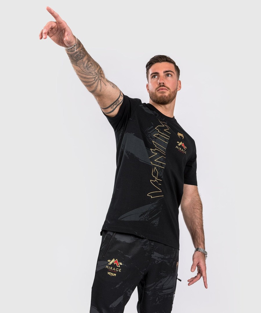 venum x mirage tシャツ - ブラックゴールド