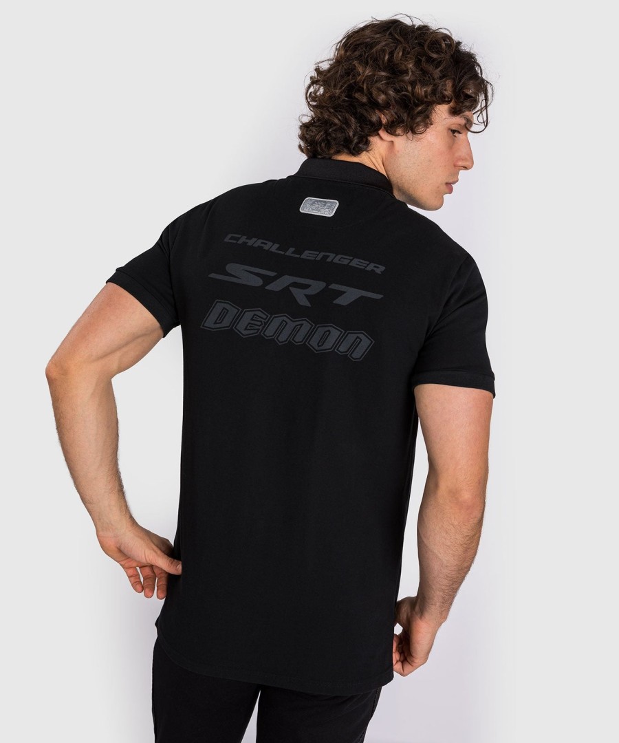 venum x dodge demon 170 メンズ ポロシャツ - ブラック