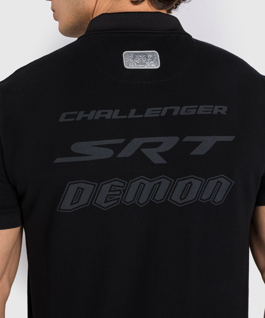 venum x dodge demon 170 メンズ ポロシャツ - ブラック