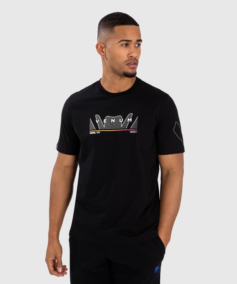 ヴェナム スネークプリント tシャツ - ブラック