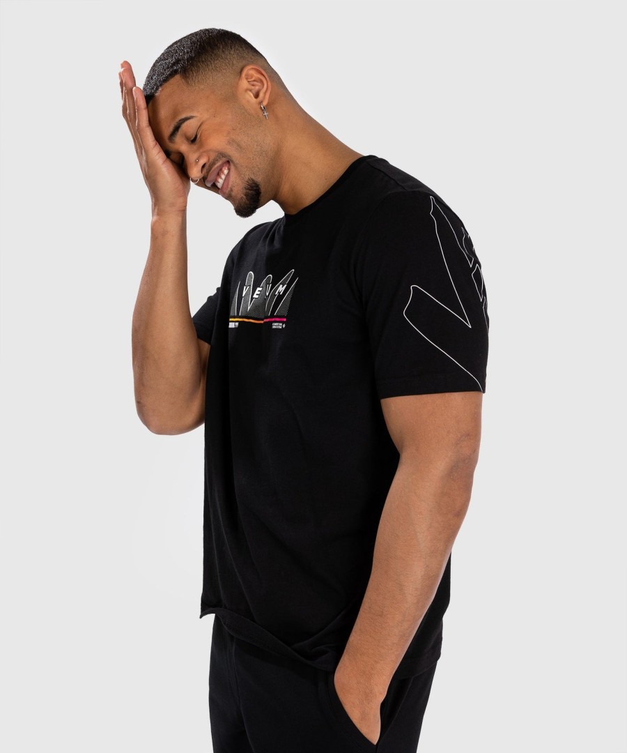 ヴェナム スネークプリント tシャツ - ブラック