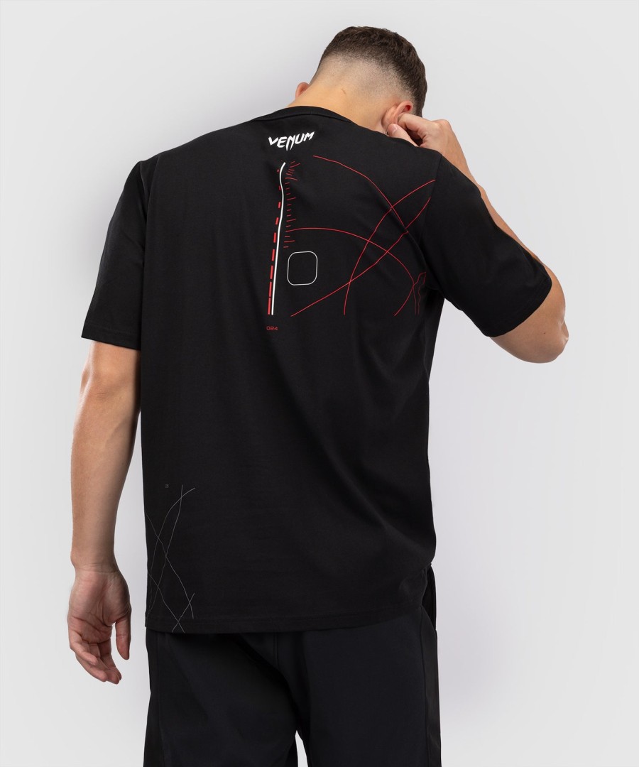 venum tactical xt tシャツ - ブラックファイアレッド