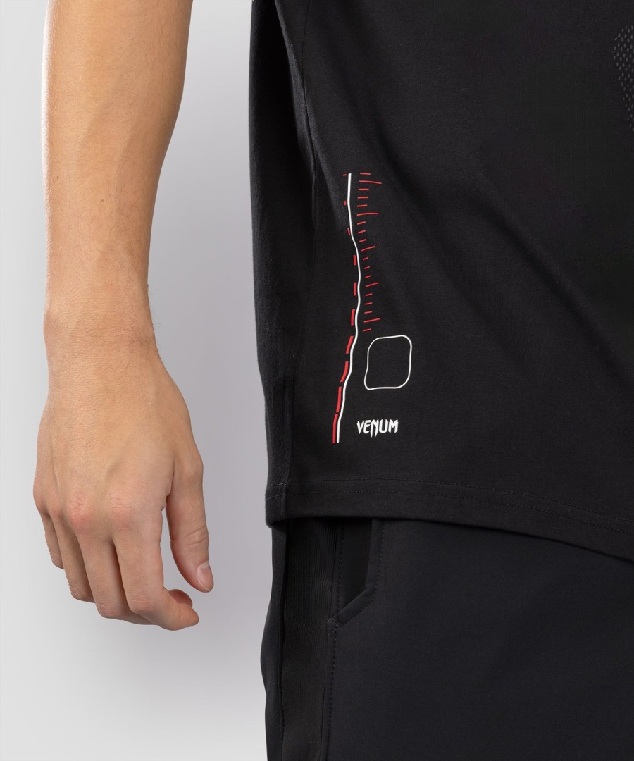 venum tactical xt tシャツ - ブラックファイアレッド