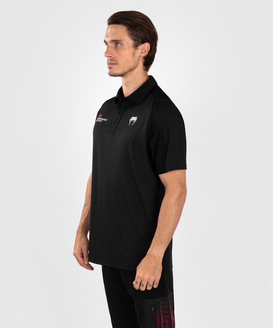 ufc venum performance institute 2.0 メンズ ポロシャツ - ブラックレッド