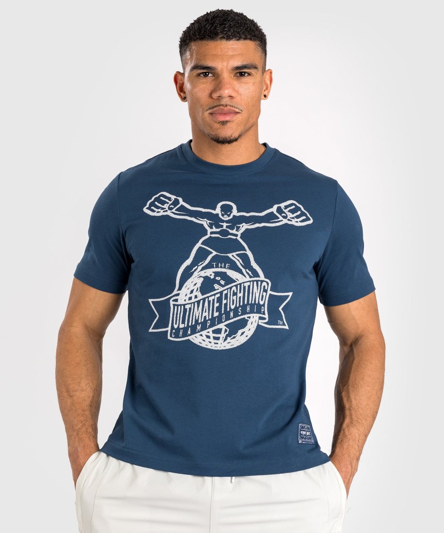 ufc by venum ulti-man tシャツ - ネイビーブルーホワイト