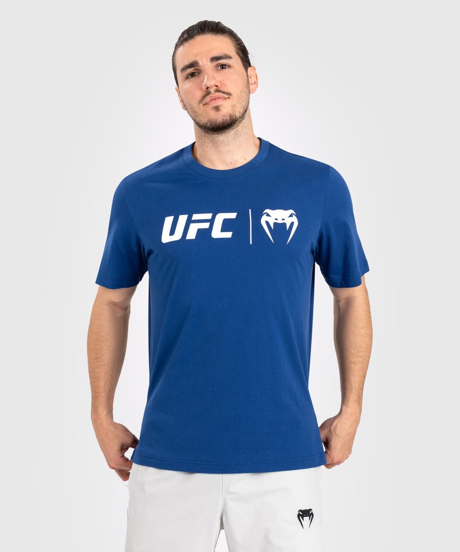 ufc venum クラシック tシャツ - ネイビーブルーホワイト
