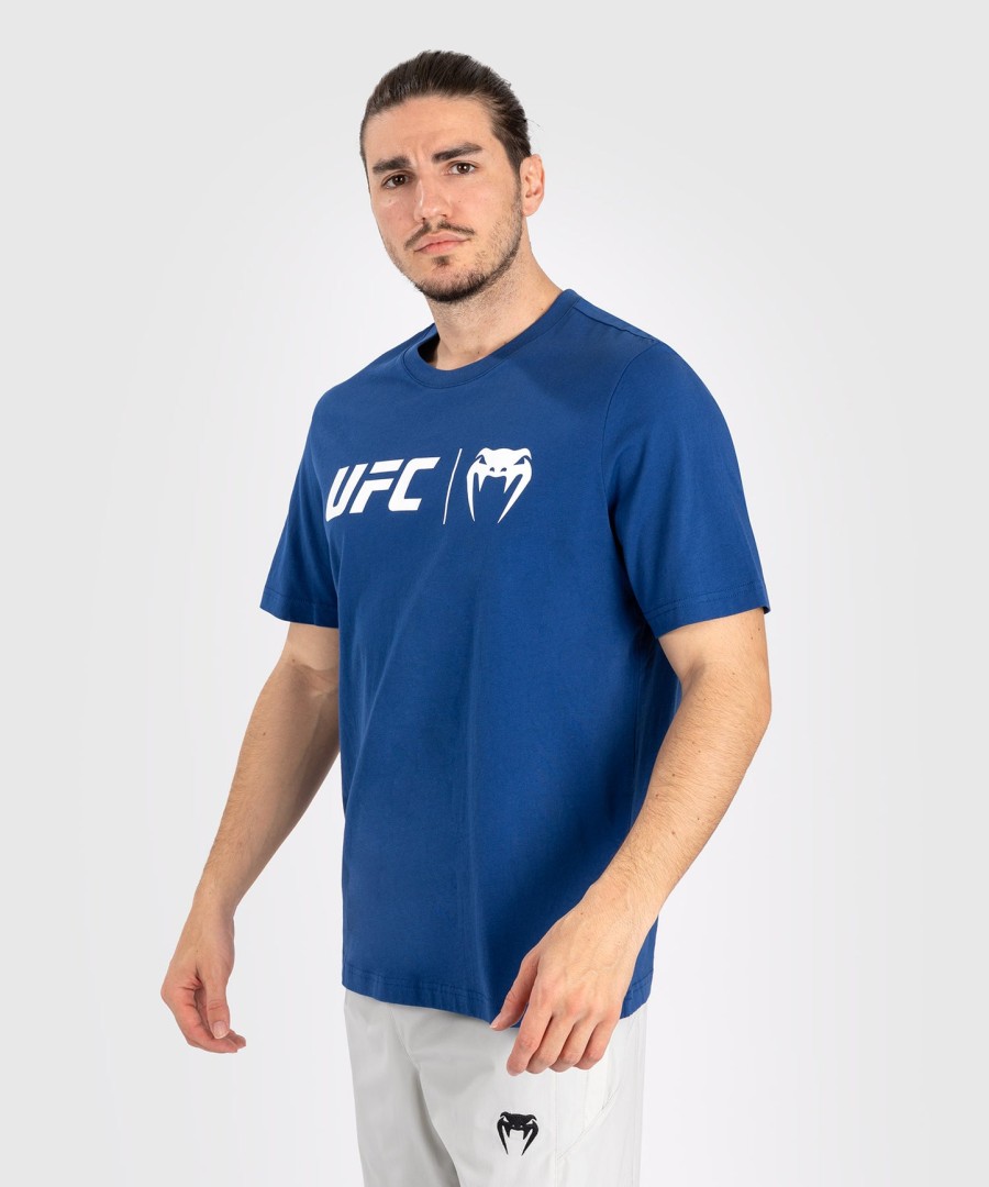 ufc venum クラシック tシャツ - ネイビーブルーホワイト