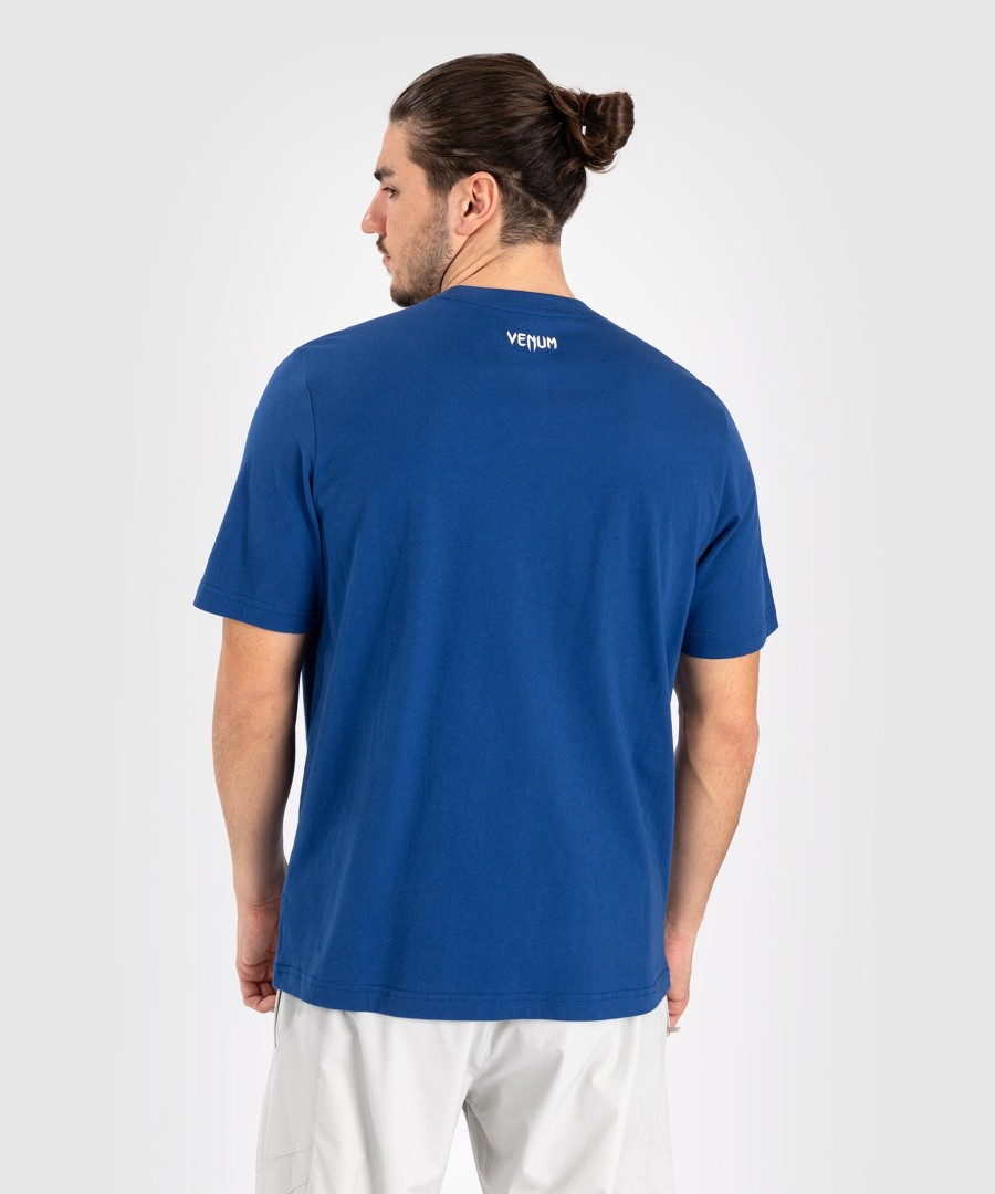 ufc venum クラシック tシャツ - ネイビーブルーホワイト