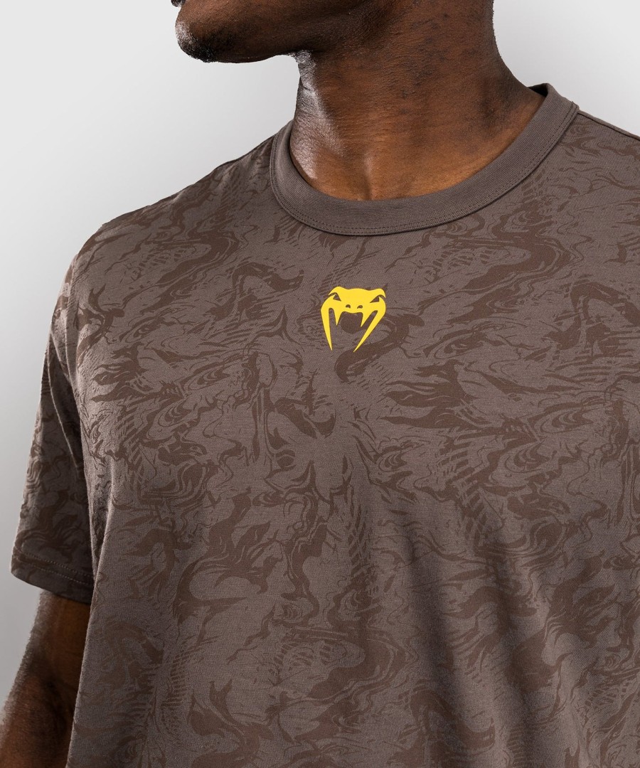 ufc fusion by venum ファイトウィーク メンズ 半袖tシャツ - アースブラウン
