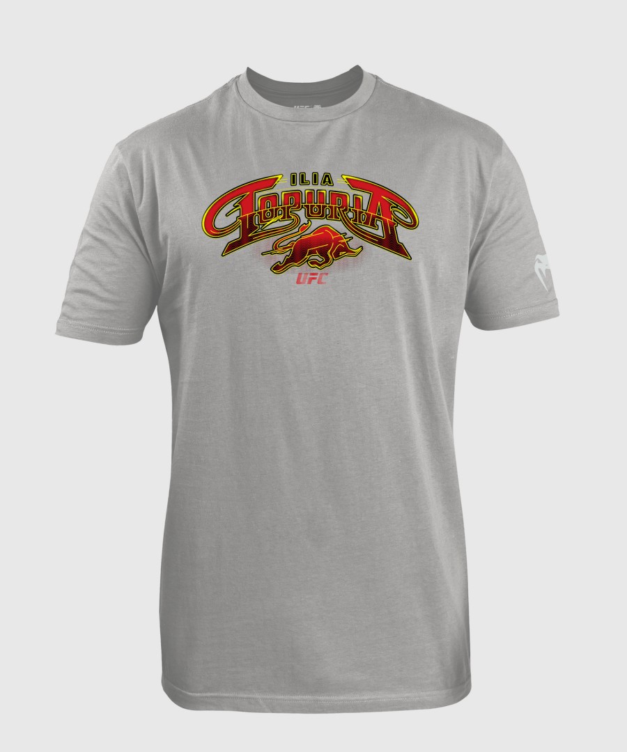 メンズ ufc アンライバルド バイ ヴェナム ヘザー グレー イリア トプリア t シャツ