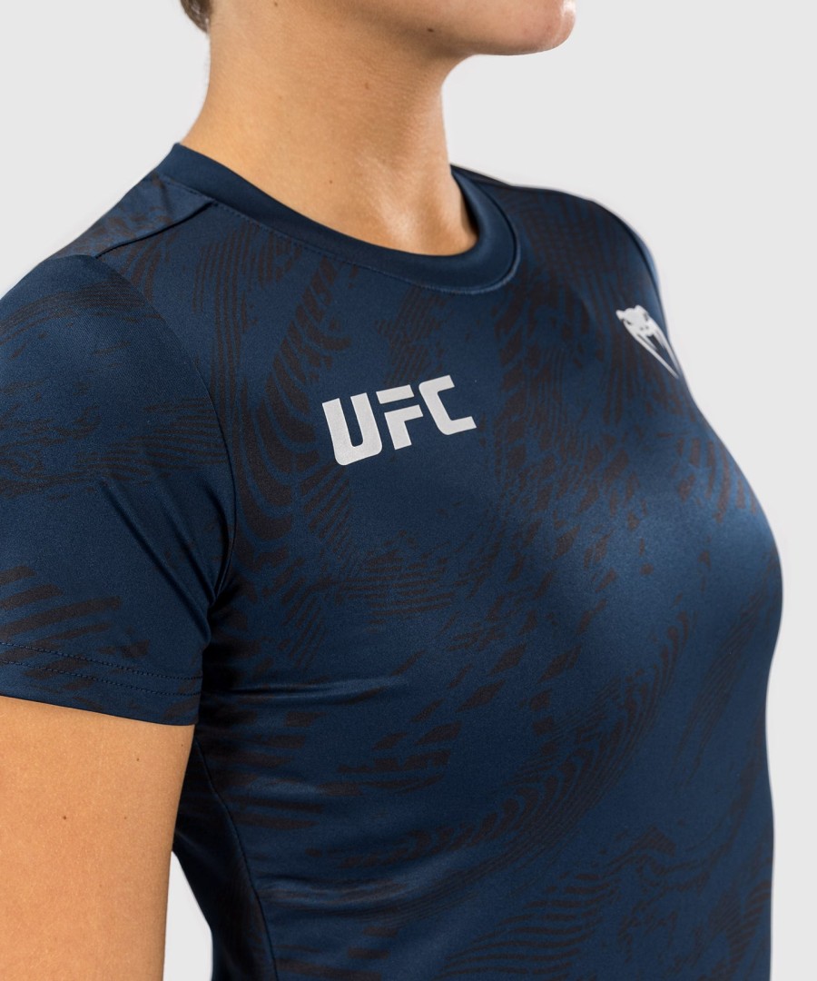 ufc fusion by venum ファイトウィーク ウィメンズ ドライテック tシャツ - オーシャンブルー