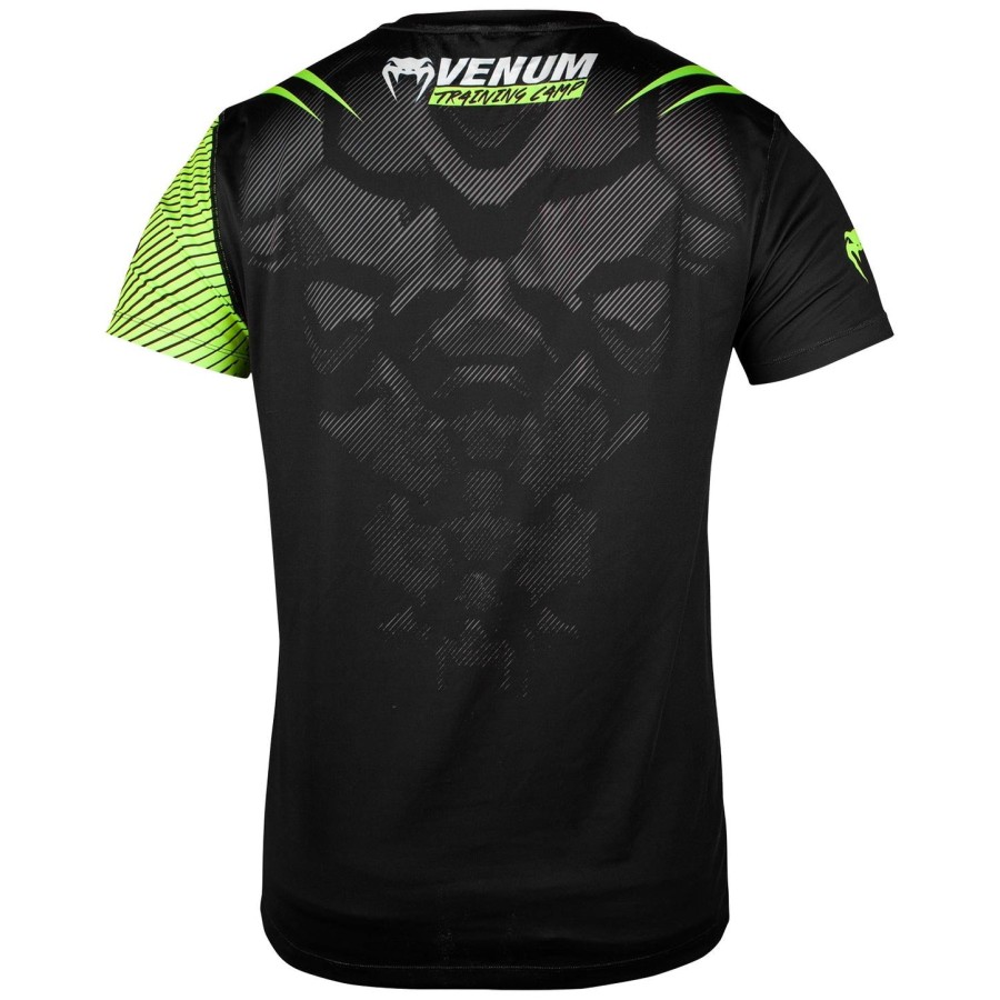 venum training camp 2.0 ドライテック tシャツ - ブラックネオイエロー - 限定