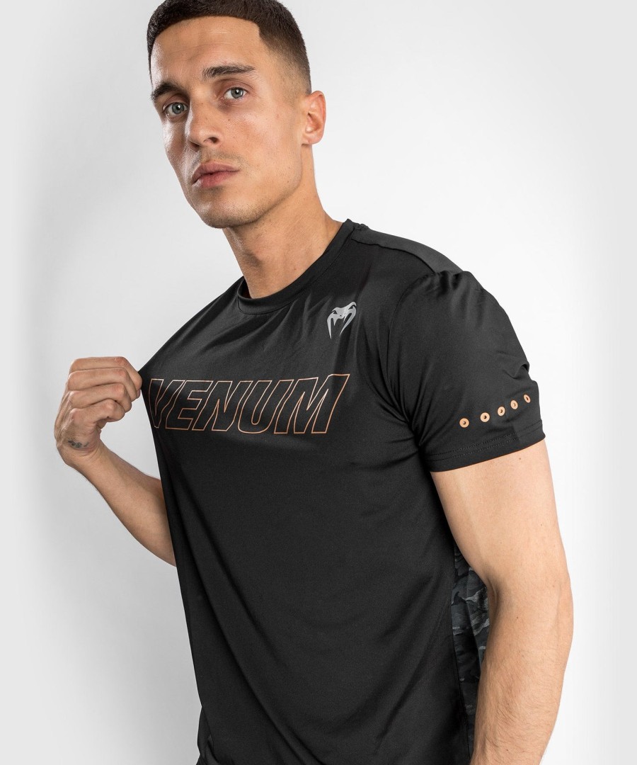 venum classic evo dry tech tシャツ - ブラックブロンズ