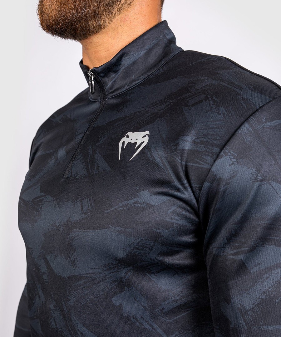 venum electron 3.0 ウィンター ドライテック tシャツ - 長袖 - ブラック