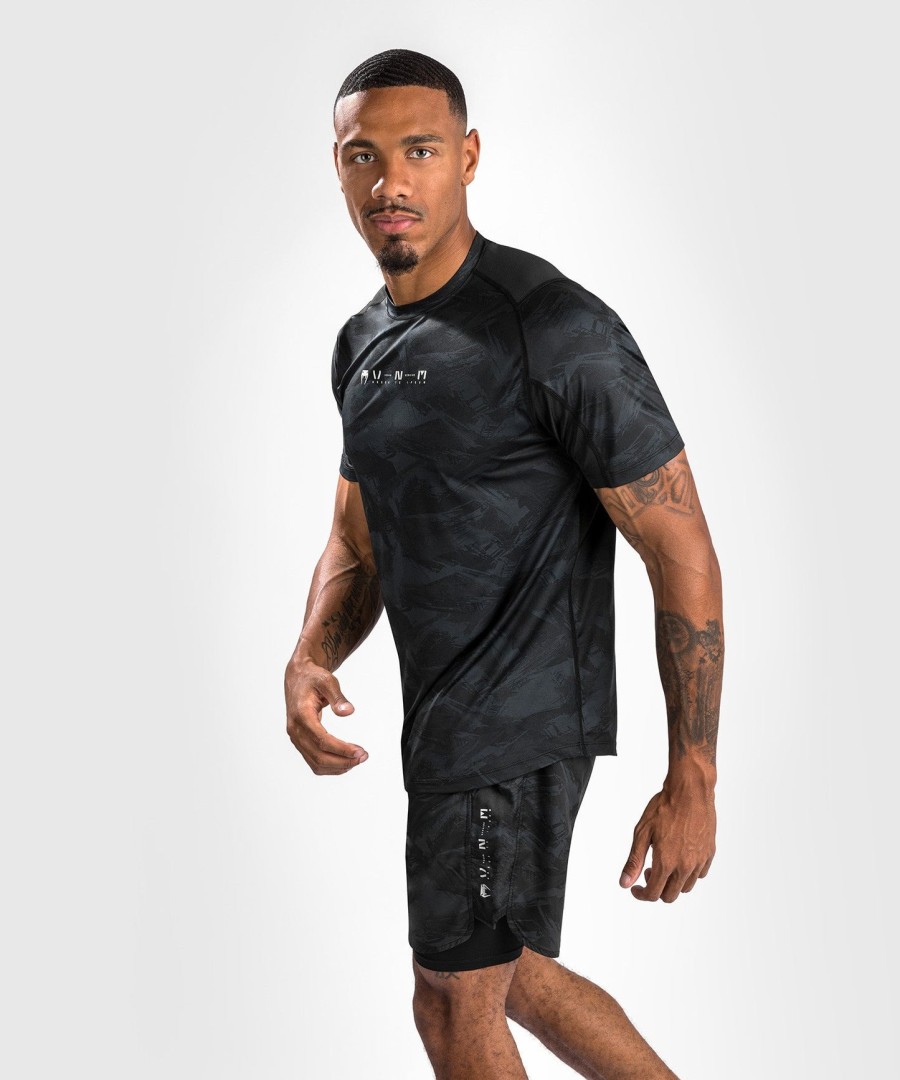venum electron 3.0 ドライテック tシャツ - 半袖 - ブラック