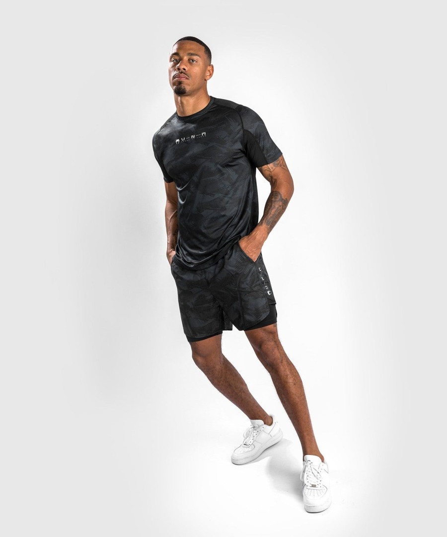 venum electron 3.0 ドライテック tシャツ - 半袖 - ブラック