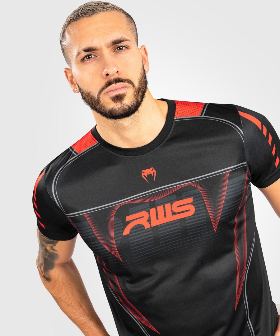 rws x venum ドライテック tシャツ - ブラック