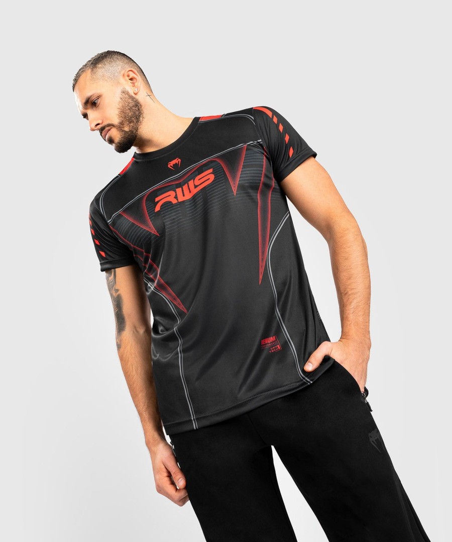 rws x venum ドライテック tシャツ - ブラック