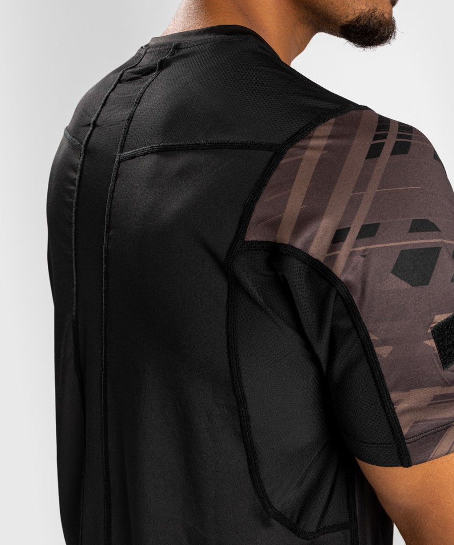 venum tecmo 2.0 ドライテック tシャツ - ブラックブラウン