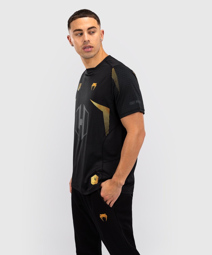fk x venum ヘキサゴン mma tシャツ - ブラックゴールド