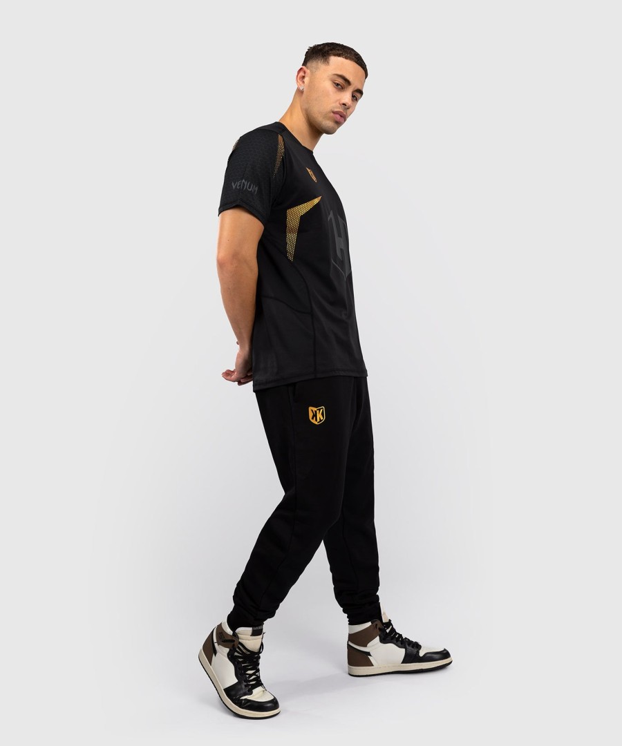 fk x venum ヘキサゴン mma tシャツ - ブラックゴールド