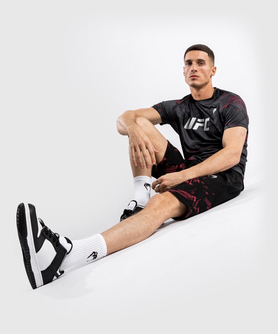 ufc venum authentic fight week 2.0 メンズ ドライテック tシャツ - ブラック