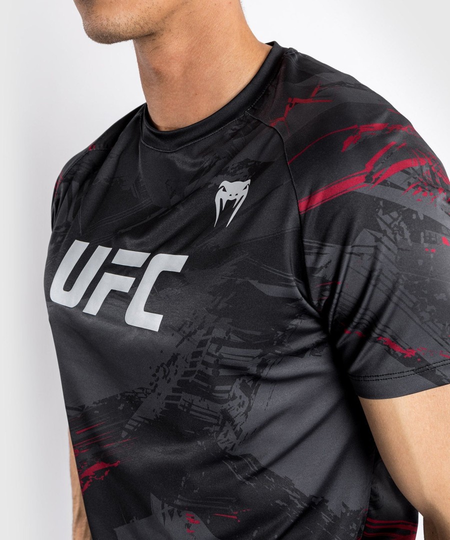 ufc venum authentic fight week 2.0 メンズ ドライテック tシャツ - ブラック