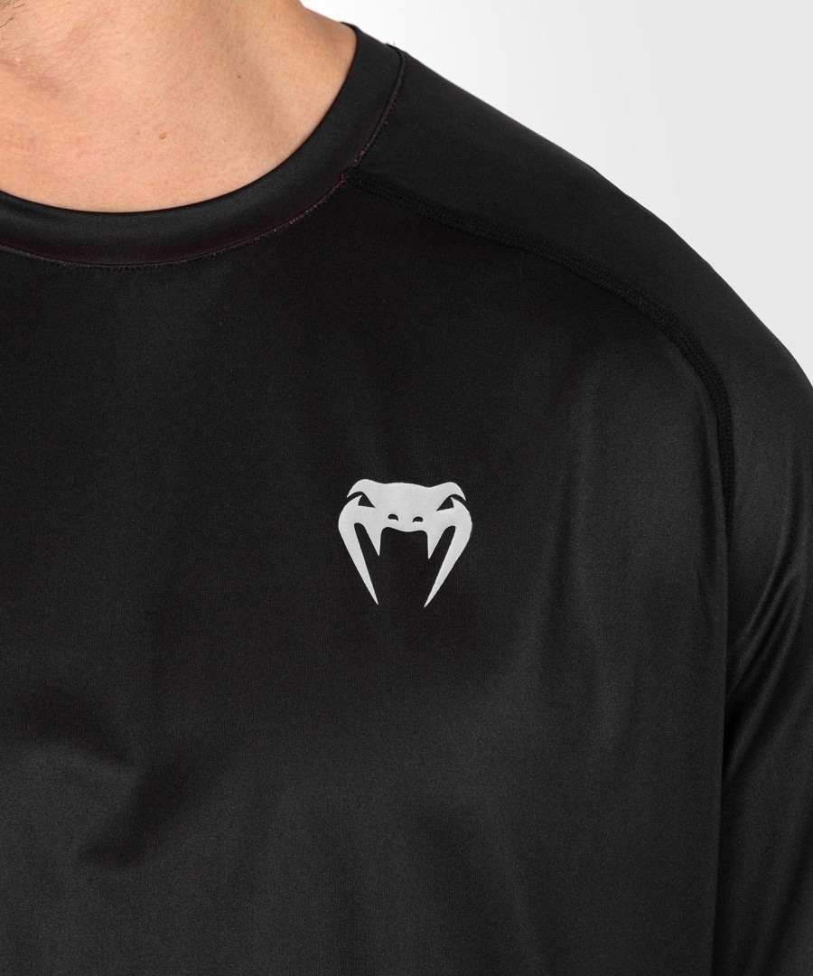 ufc venum performance institute 2.0 メンズ ドライテック シャツ - ブラックレッド