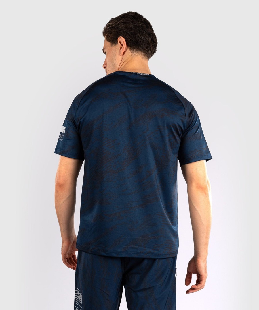 ufc fusion by venum ファイトウィーク メンズ ドライテック tシャツ - オーシャンブルー
