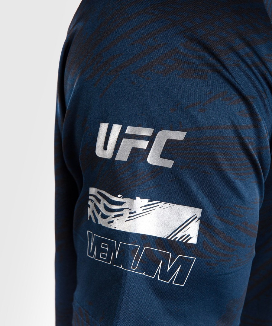 ufc fusion by venum ファイトウィーク メンズ ドライテック tシャツ - オーシャンブルー