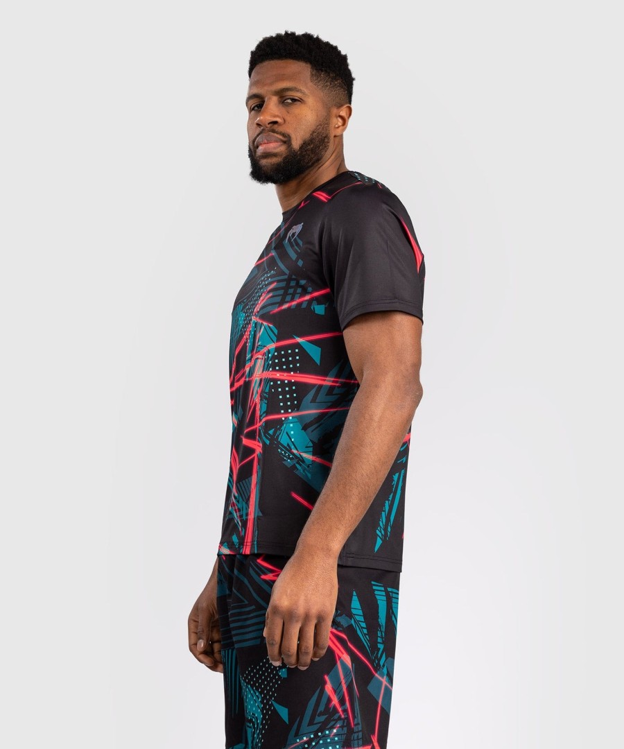 ufc fusion by venum マイアミエディション ファイトウィーク メンズ ドライテック tシャツ - ブラック