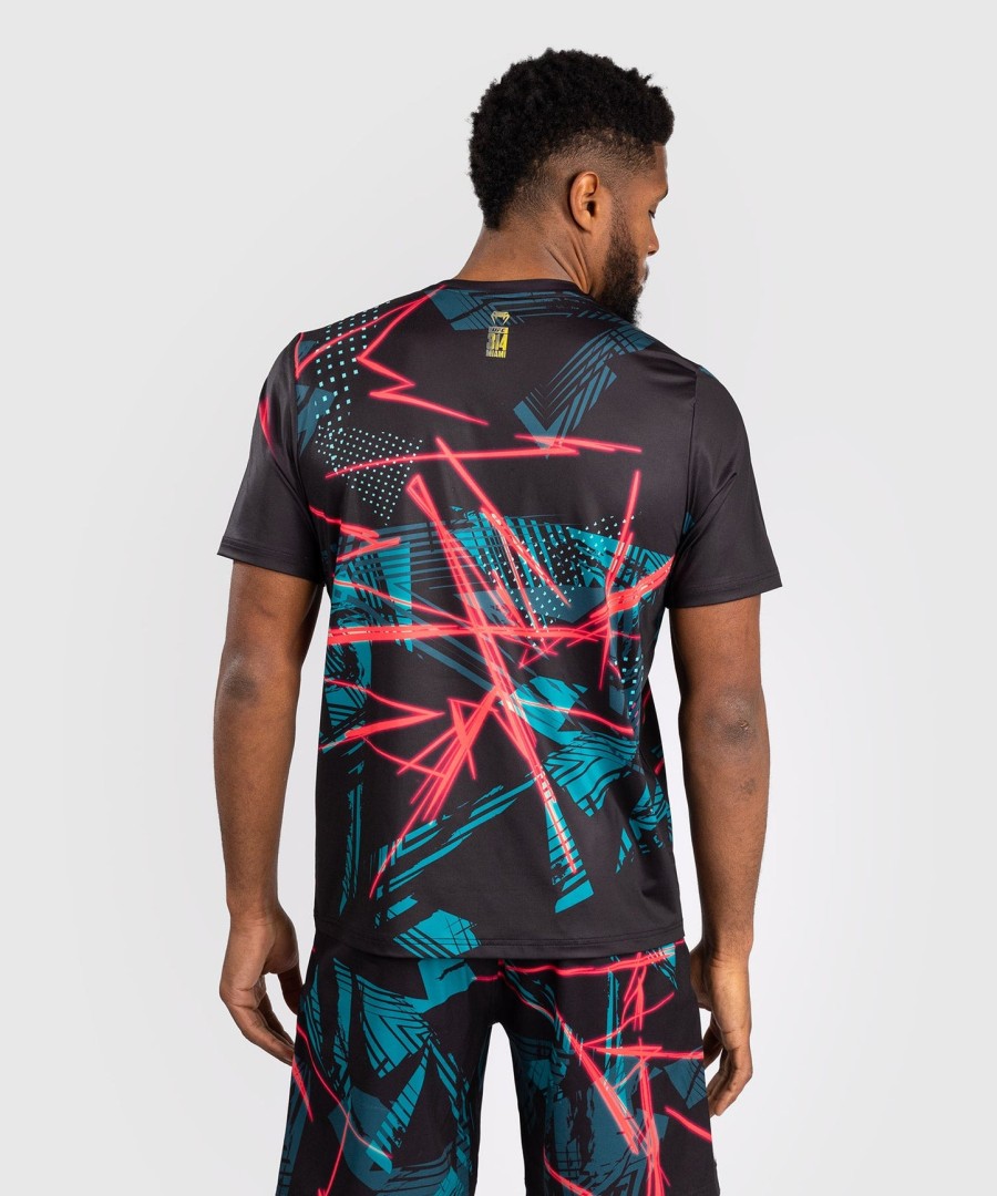 ufc fusion by venum マイアミエディション ファイトウィーク メンズ ドライテック tシャツ - ブラック