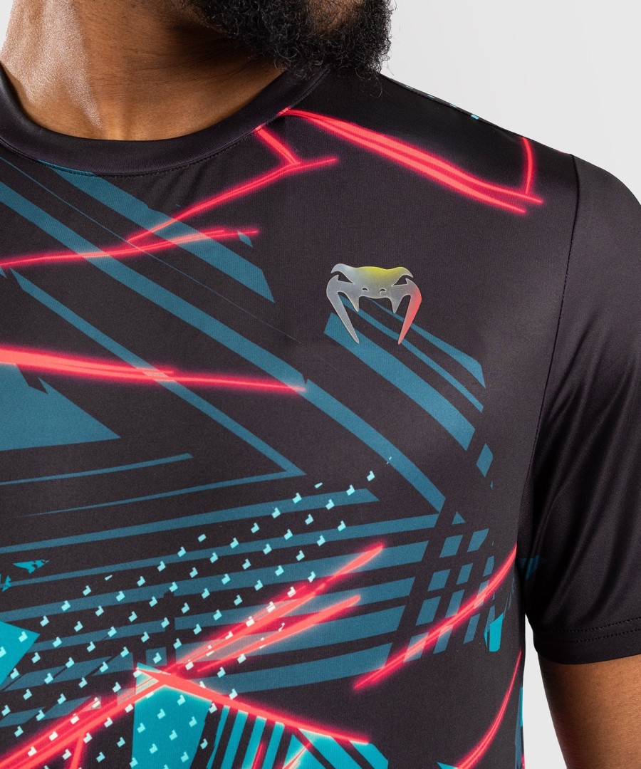 ufc fusion by venum マイアミエディション ファイトウィーク メンズ ドライテック tシャツ - ブラック