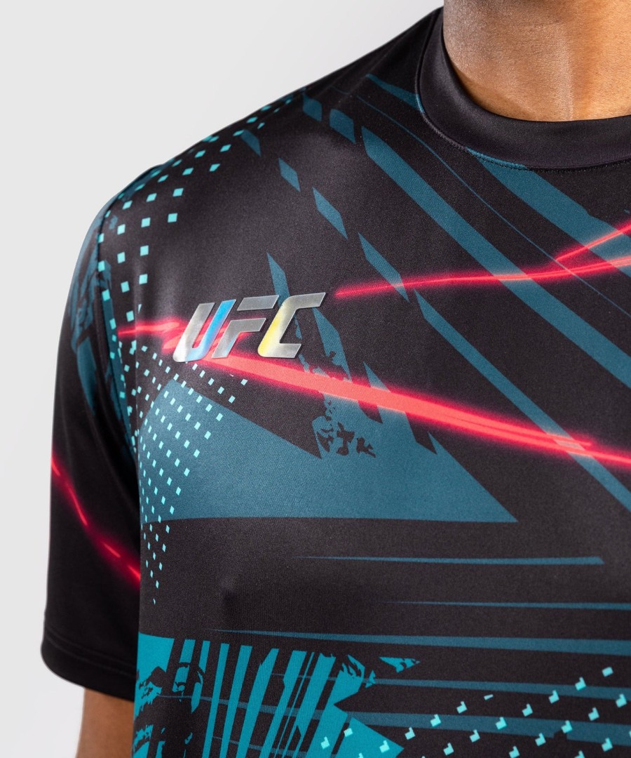 ufc fusion by venum マイアミエディション ファイトウィーク メンズ ドライテック tシャツ - ブラック