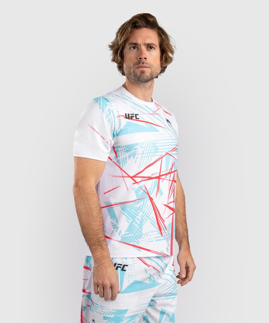 ufc fusion by venum マイアミエディション ファイトウィーク メンズ ドライテック tシャツ - ホワイト