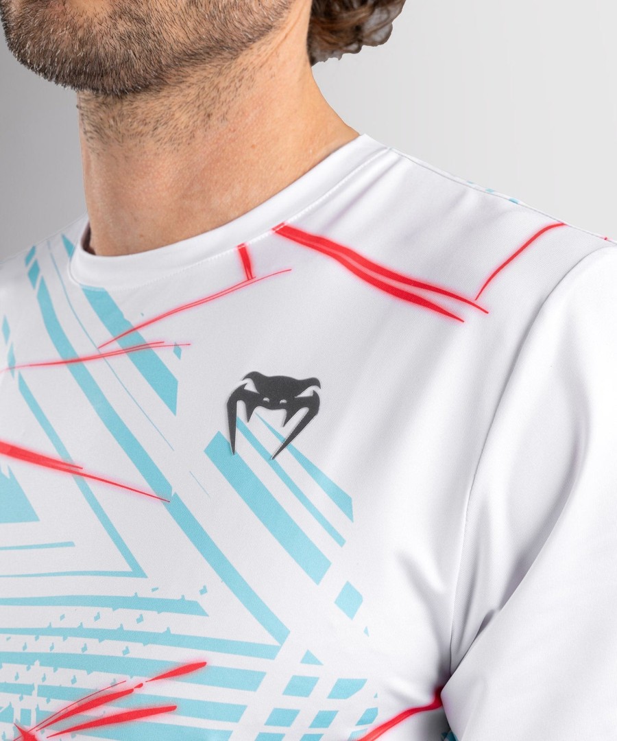 ufc fusion by venum マイアミエディション ファイトウィーク メンズ ドライテック tシャツ - ホワイト