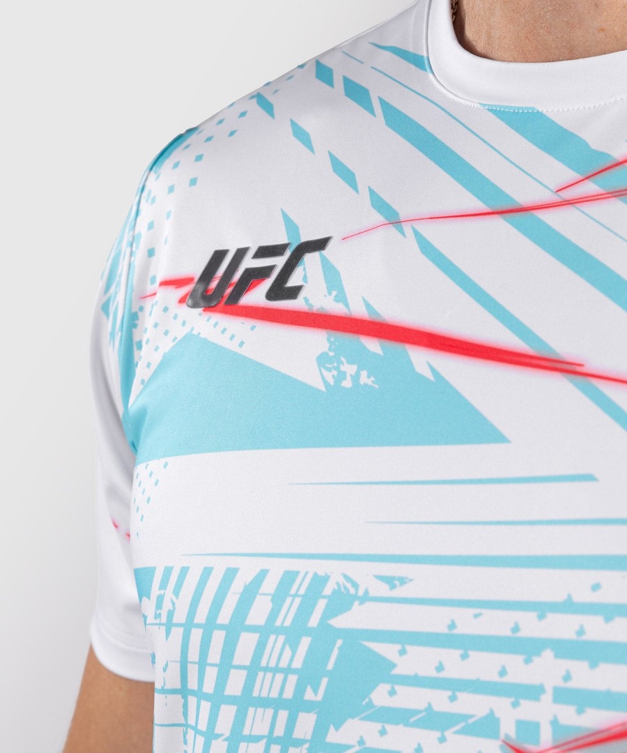 ufc fusion by venum マイアミエディション ファイトウィーク メンズ ドライテック tシャツ - ホワイト